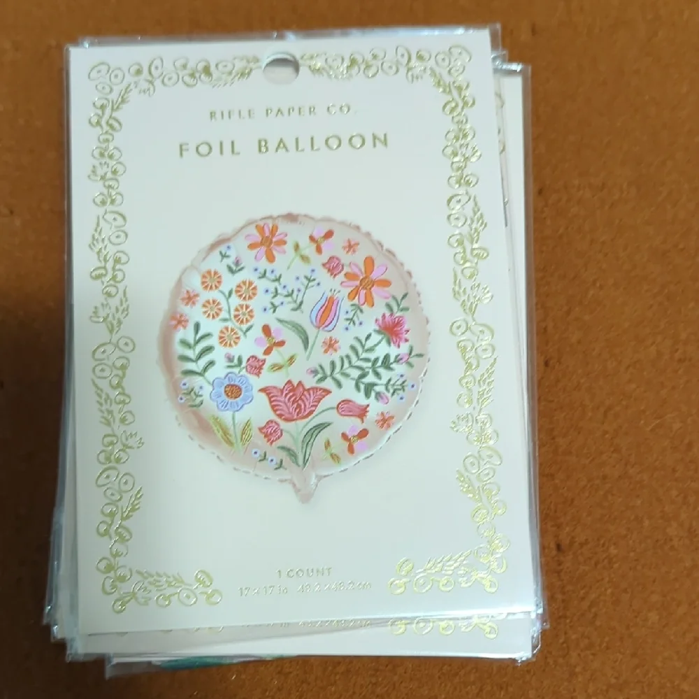 Rifle Paper Co. Multicolor Floral Balloon